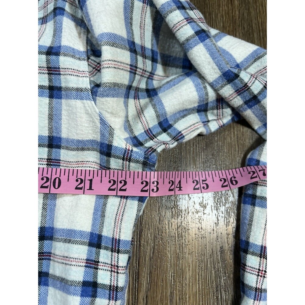 Salt Valley Shirt Mens Large Flannel Plaid Western Snap Front Button Up - Picture 7 of 8